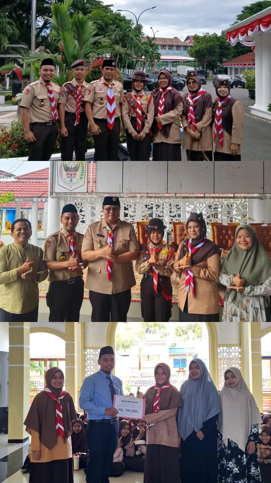 Suasana pelepasan santri Surau Qur'an Jamnas